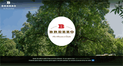 Desktop Screenshot of brezzo.it